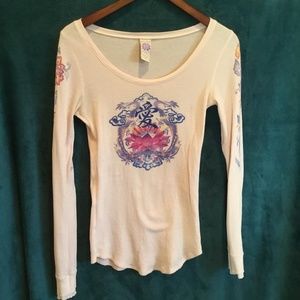 Lotus Lucky Brand henley size medium